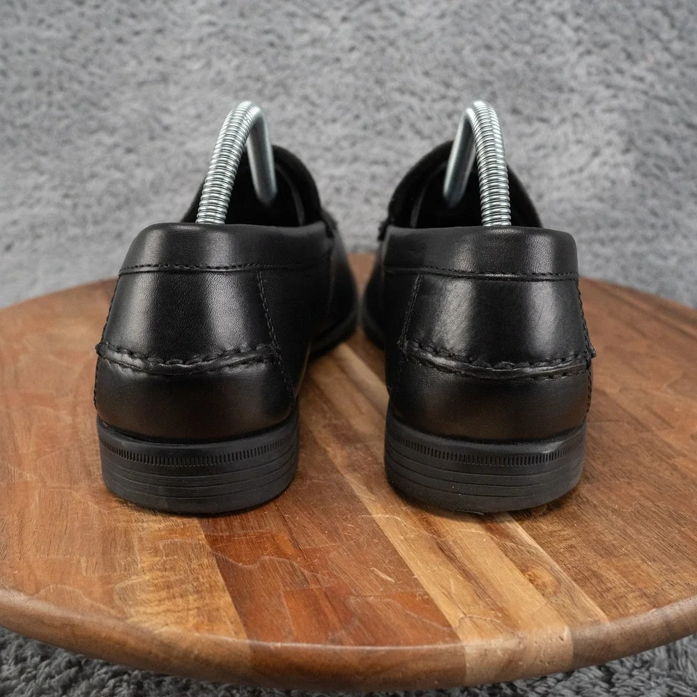 Cole Haan Loafer Mens Size 9 Black Good Leather Slip On C24509 Casual Round Toe